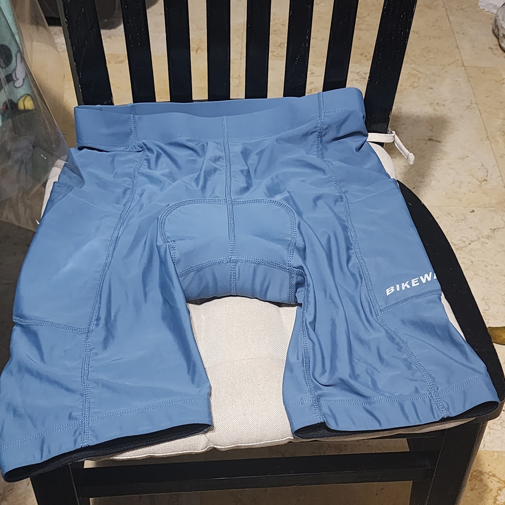 Men’s Blue Cycling Shorts Used Good.conditions